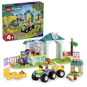 LEGO FRIENDS Farm Animal Vet Clinic (42632) Autumn Gabriela Toddler Building Toy
